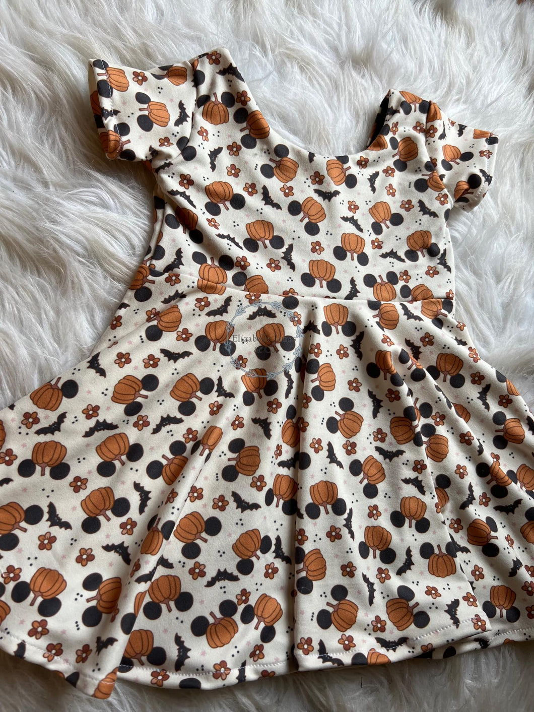 Pumpkin Twirl Dress