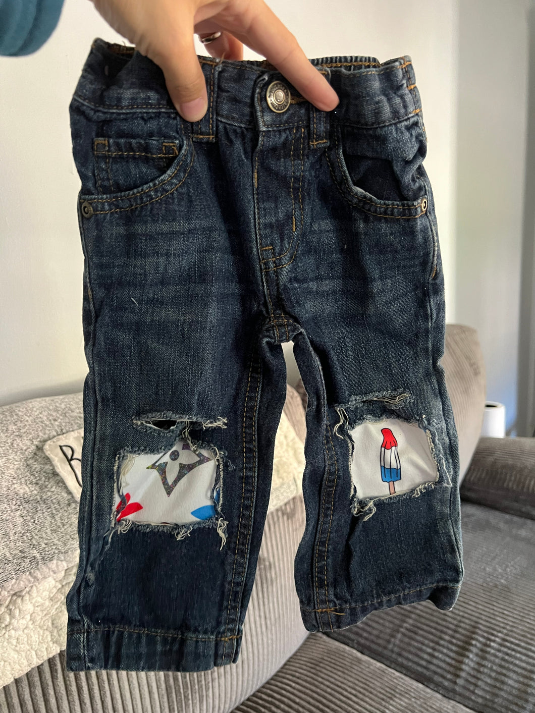 Patch Jeans 12 M