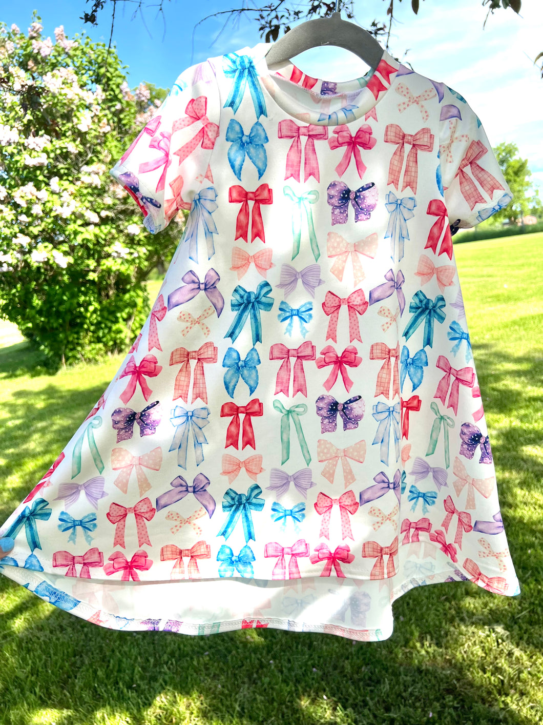 Angled T-Shirt Dress