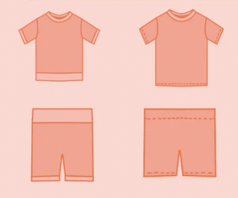 Pajama Set W. Shorts WS