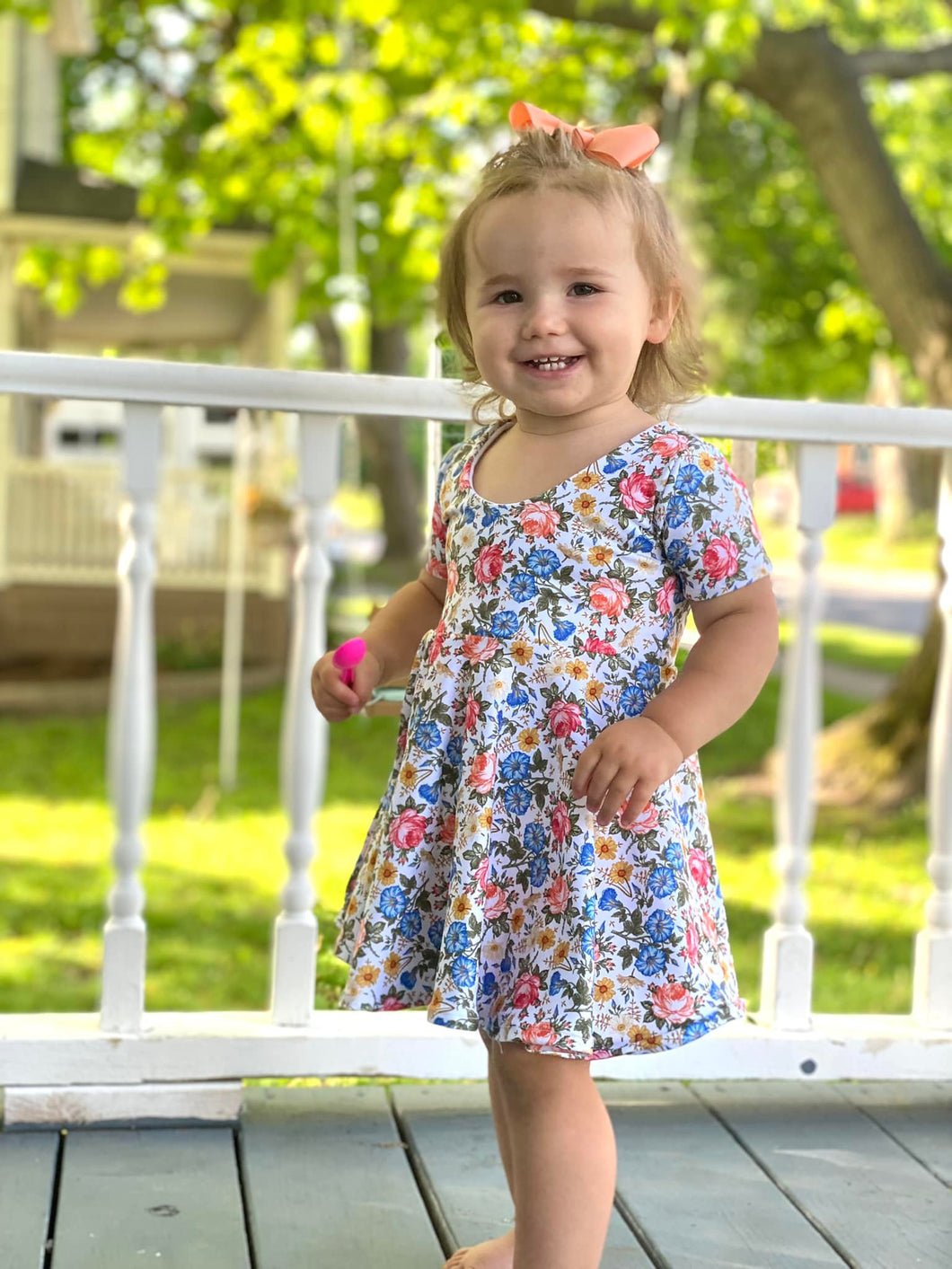 Floral Twirl Dress
