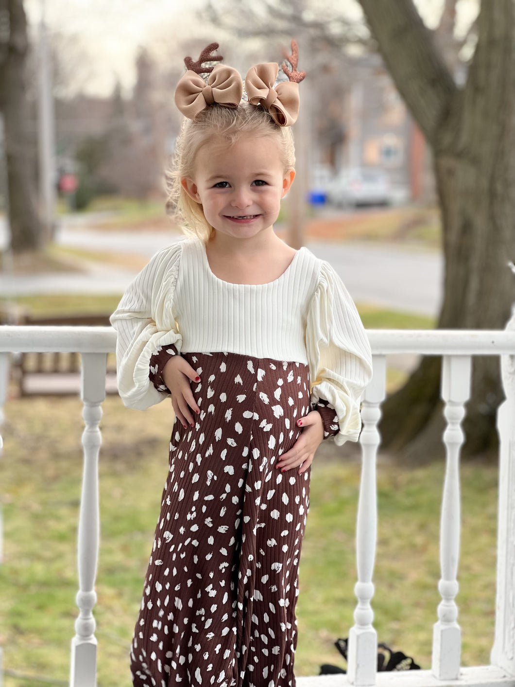 Fawn Petal Jumpsuit