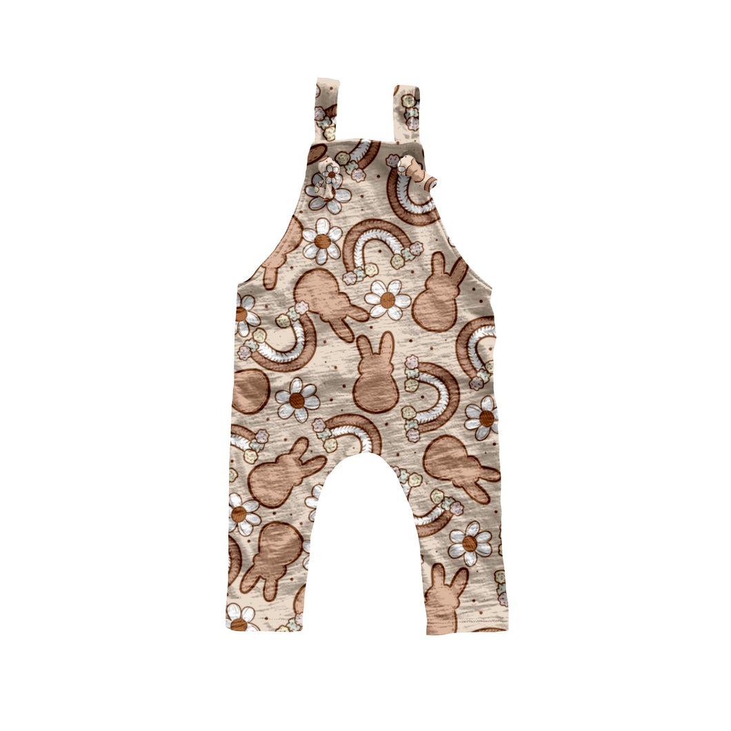 Bunny Knotted Overalls